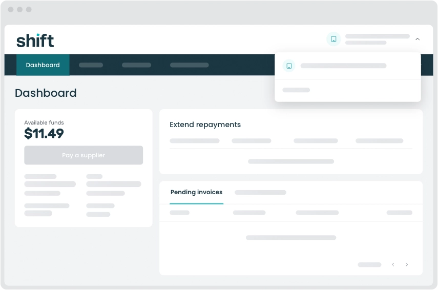 Change Weekly Debit Day - Shift Trade Dashboard